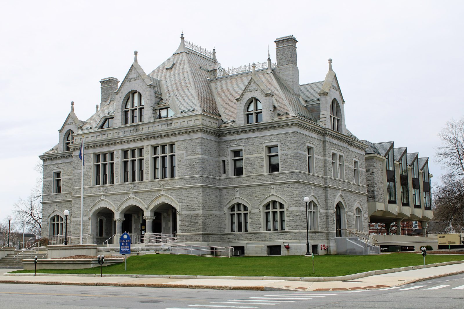 The New Hampshire Legislative Office Building in Concord